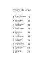 Preview for 3 page of MIRKA OS 383CV Manual