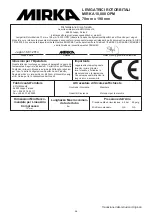 Preview for 59 page of MIRKA OS 383CV Manual