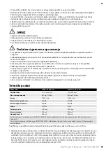 Preview for 69 page of MIRKA PBS 10NV Operating Instructions Manual