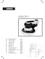 MIRKA PROS Operating Instructions Manual preview