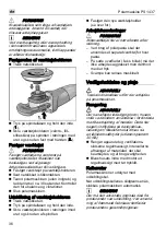 Предварительный просмотр 36 страницы MIRKA PS 1437 Manual