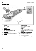 Предварительный просмотр 40 страницы MIRKA PS 1437 Manual