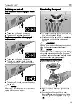 Предварительный просмотр 63 страницы MIRKA PS 1437 Manual