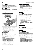 Предварительный просмотр 90 страницы MIRKA PS 1437 Manual