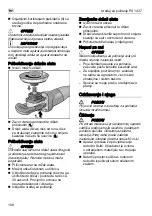 Предварительный просмотр 108 страницы MIRKA PS 1437 Manual