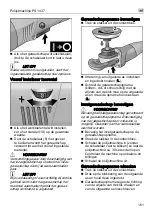 Предварительный просмотр 161 страницы MIRKA PS 1437 Manual