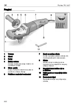 Предварительный просмотр 222 страницы MIRKA PS 1437 Manual