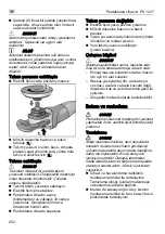 Предварительный просмотр 252 страницы MIRKA PS 1437 Manual