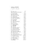 Предварительный просмотр 3 страницы MIRKA ROP2 Operating Instructions Manual