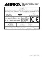 Preview for 19 page of MIRKA ROP2 Operating Instructions Manual