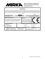 Preview for 23 page of MIRKA ROP2 Operating Instructions Manual