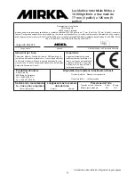 Preview for 59 page of MIRKA ROP2 Operating Instructions Manual