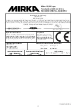 Предварительный просмотр 31 страницы MIRKA ROS2 series Manual