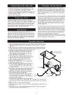 Предварительный просмотр 6 страницы MIRKA ros650cv Operating Instructions Manual