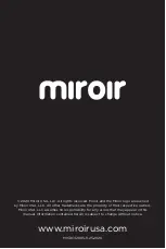 Preview for 3 page of Miroir M1200S Quick Start Manual