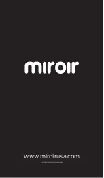 Предварительный просмотр 14 страницы Miroir M190 Mini Pro Quick Start Manual