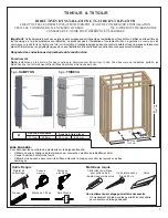 Preview for 8 page of Mirolin Hampton & Tribeca TSH51L/R Installation Instructions Manual