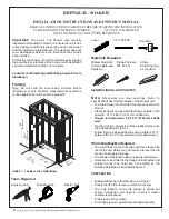 Предварительный просмотр 3 страницы Mirolin Riverdale RBF516L Installation Instructions Manual