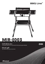 Предварительный просмотр 1 страницы Mirpol BBQ Line MIR-E003 Assembly And Safety Instructions