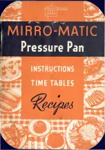 MIRRO MIRRO-MATIC Instructions Manual preview