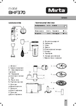 Предварительный просмотр 3 страницы Mirta BHF370 Operating Instructions Manual