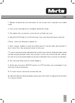 Preview for 17 page of Mirta HS-5122 Operating Instructions Manual