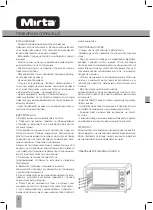 Предварительный просмотр 4 страницы Mirta MO-0145B Instruction Manual