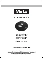 Предварительный просмотр 2 страницы Mirta SKE 210 MR Operating Instructions Manual