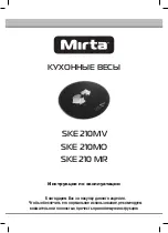 Предварительный просмотр 14 страницы Mirta SKE 210 MR Operating Instructions Manual