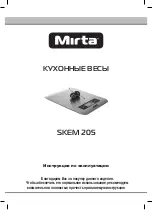 Предварительный просмотр 13 страницы Mirta SKEM 205 Operating Instructions Manual