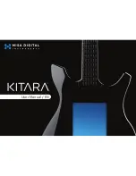 Misa Digital KITARA User Manual preview