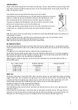 Preview for 6 page of MISA 17100 Instructions For Installation And Use Manual