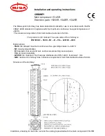 Preview for 10 page of MISA CHIMNEY 15125R Installation And Operating Instructions Manual