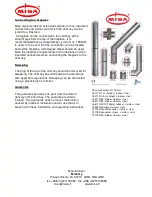 Preview for 13 page of MISA CHIMNEY 15125R Installation And Operating Instructions Manual