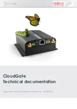 MISA OPTION CloudGate Technical Documentation Manual preview