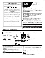 Preview for 1 page of Misakai MTV1301 Owner'S Manual