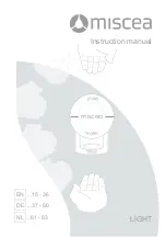 Miscea Light CCR1S1NCDE Instruction Manual preview