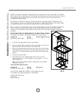 Preview for 12 page of miseno MH00130CS Installation, Use And Care Manual