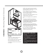 Preview for 8 page of miseno MH00830AS Installation, Use And Care Manual