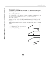 Preview for 16 page of miseno MH70130AS Installation, Use And Care Manual