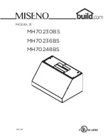 Preview for 1 page of miseno MH70230BS Manual