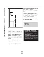 Предварительный просмотр 8 страницы miseno MH80120AS Installation, Use And Care Manual