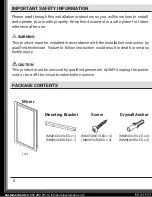 Preview for 2 page of miseno MM2436OVLED User Manual