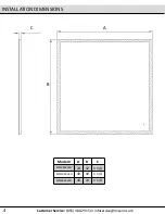 Preview for 4 page of miseno MM4824LED User Manual