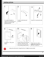 Preview for 3 page of miseno MMC2426SLED User Manual