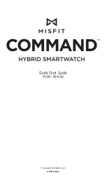 Preview for 1 page of Misfit Command NDW2B2 Quick Start Manual