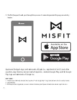 Preview for 6 page of Misfit flare NDJ3k Quick Start Manual