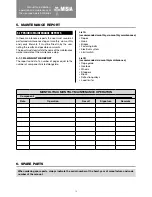 Preview for 70 page of misia XM SERIES Installation, Operation And Maintenance Manual