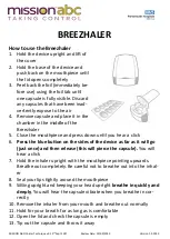 Preview for 2 page of mission abc ACCUHALER How To Use Manual