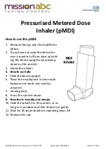 Preview for 10 page of mission abc ACCUHALER How To Use Manual